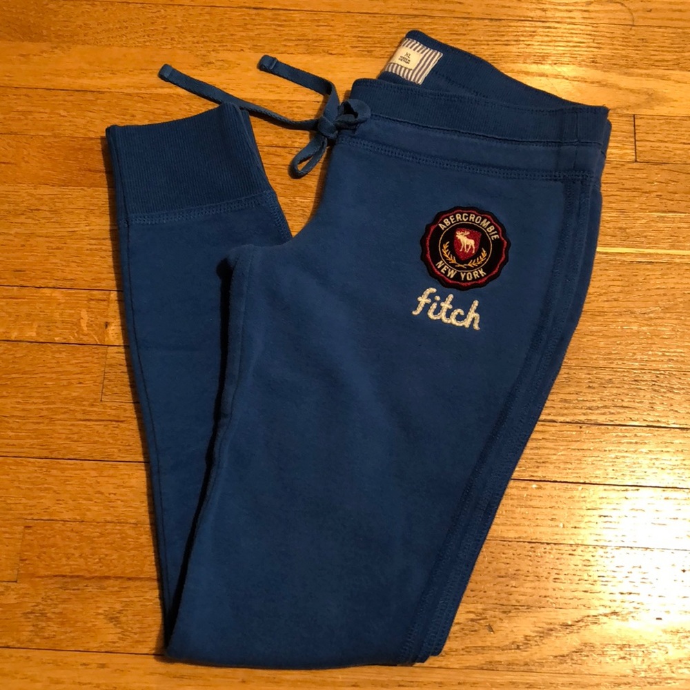Blue sweatpants